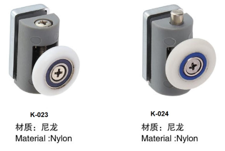 Plastic Nylon Shower Door Roller 