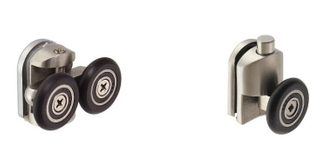 Short Track Style Stainless Steel Shower Roller 