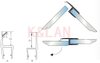 FC-003B1 Shower Door Strip for Door Bottom
