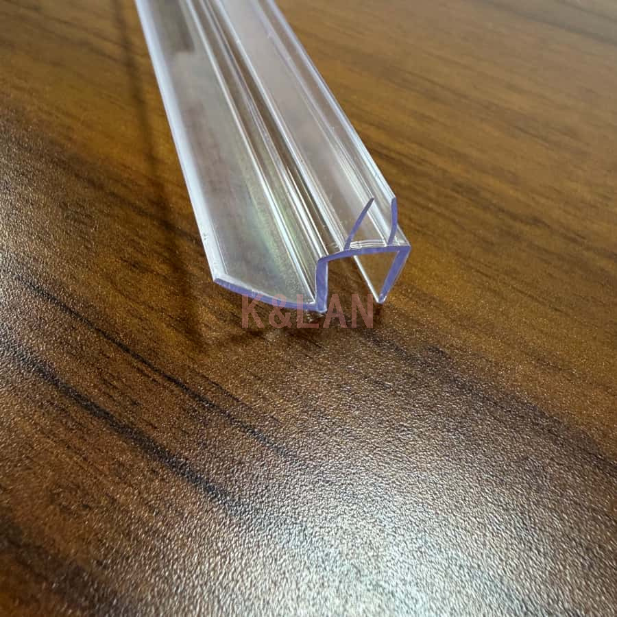 Shower Door Sweep with Drip Rail