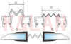 Glass Door Seal FC-040
