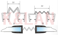 Glass Door Seal FC-040