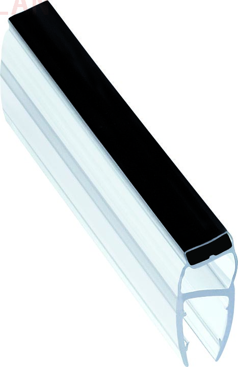 135°&180° Black Shower Door Magnetic Seal