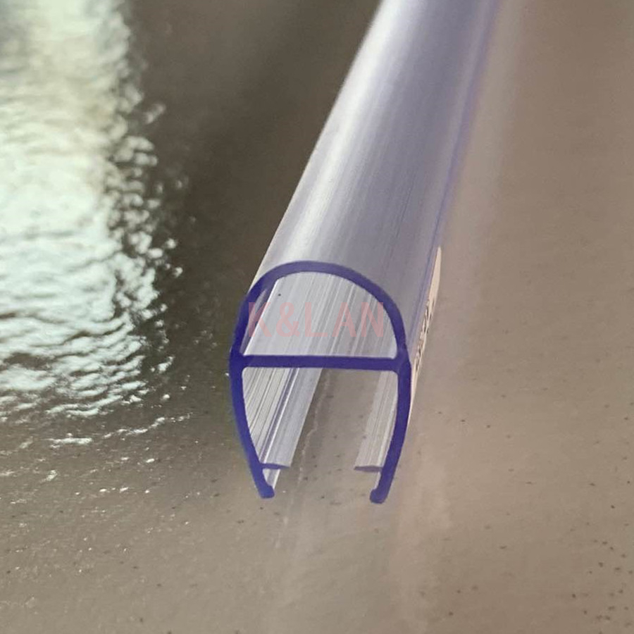 PVC Shower Door Seal FC-007 12mm Glass