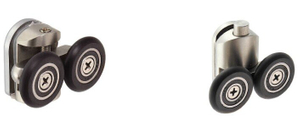 Short Track Style Stainless Steel Shower Roller 