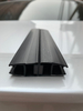 black 180° Sliding Door Shower Door Magnetic Seal